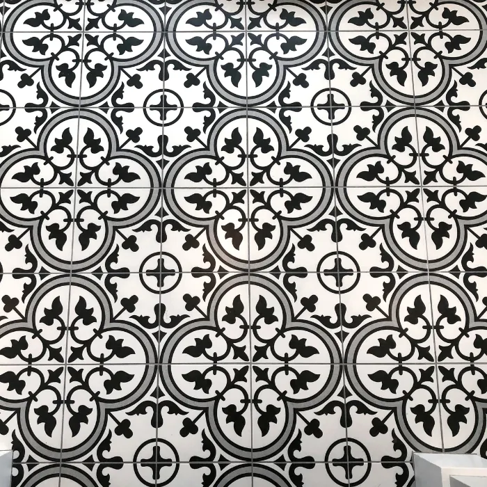 Tomettes et carrelage